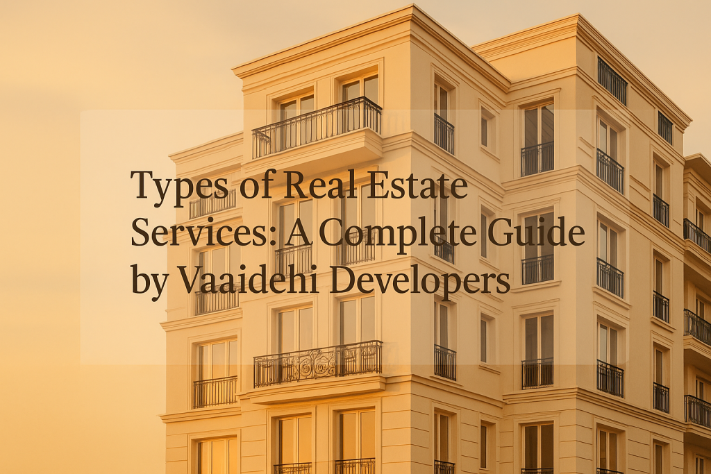 Types of Real Estate Services in Udaipur